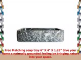 Shades of Stone Rectangle Bathroom Vanity Sink Above Counter Vessel Undercounter or Apron