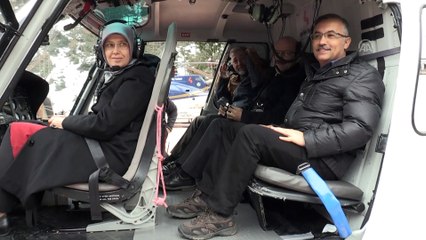 Heliski tutkunları Kaçkarlar'dan mutlu ayrıldı - RİZE