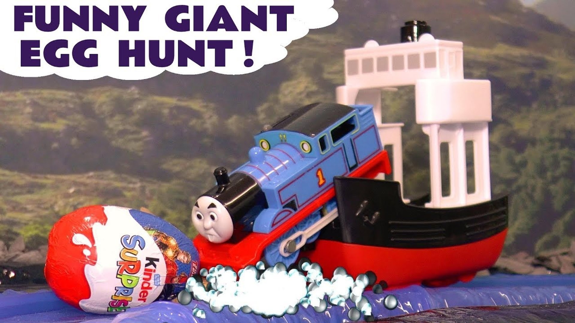 thomas giant surprise egg