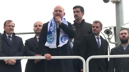 Soylu: "Türkiye'nin Hedeflerine Ulaşmasını Engellemeye Çalışıyorlar"