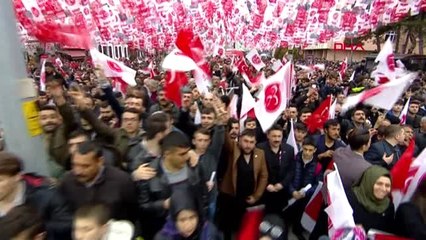 Çankırı-Mhp Lideri Bahçeli Çankırı'da Konuştu-