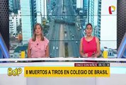 Brasil: 8 muertos deja tiroteo en colegio de Sao Paulo