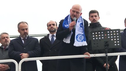 Soylu:  'Terör örgütünü kazıyoruz' - BURSA
