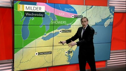 Big warmup for East then a chilly weekend