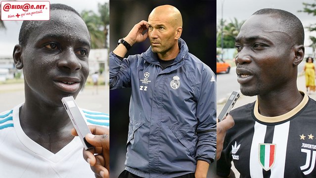 Micro trottoir : Les Ivoiriens s’expriment sur le retour de Zidane au Réal Madrid