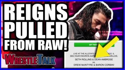 Roman Reigns PULLED From WWE Raw? Eminem SIGNS With WWE?! | WrestleTalk News Mar. 2019