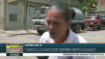 Venezuela: realizan operativos para garantizar suministro de agua