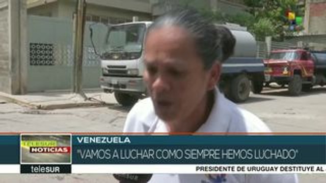 Venezuela: realizan operativos para garantizar suministro de agua