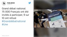 Grand débat national. 75 000 Français ont été invités à participer, 9 sur 10 ont refusé.