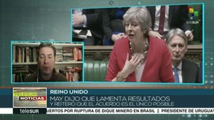 Parlamento británico rechaza nuevamente el acuerdo del brexit