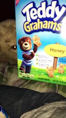 Woman Shares a Snack with Her Furry Friends