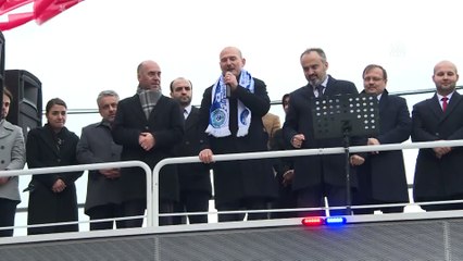 Bakan Soylu, Mudanya'da halka hitap etti - BURSA