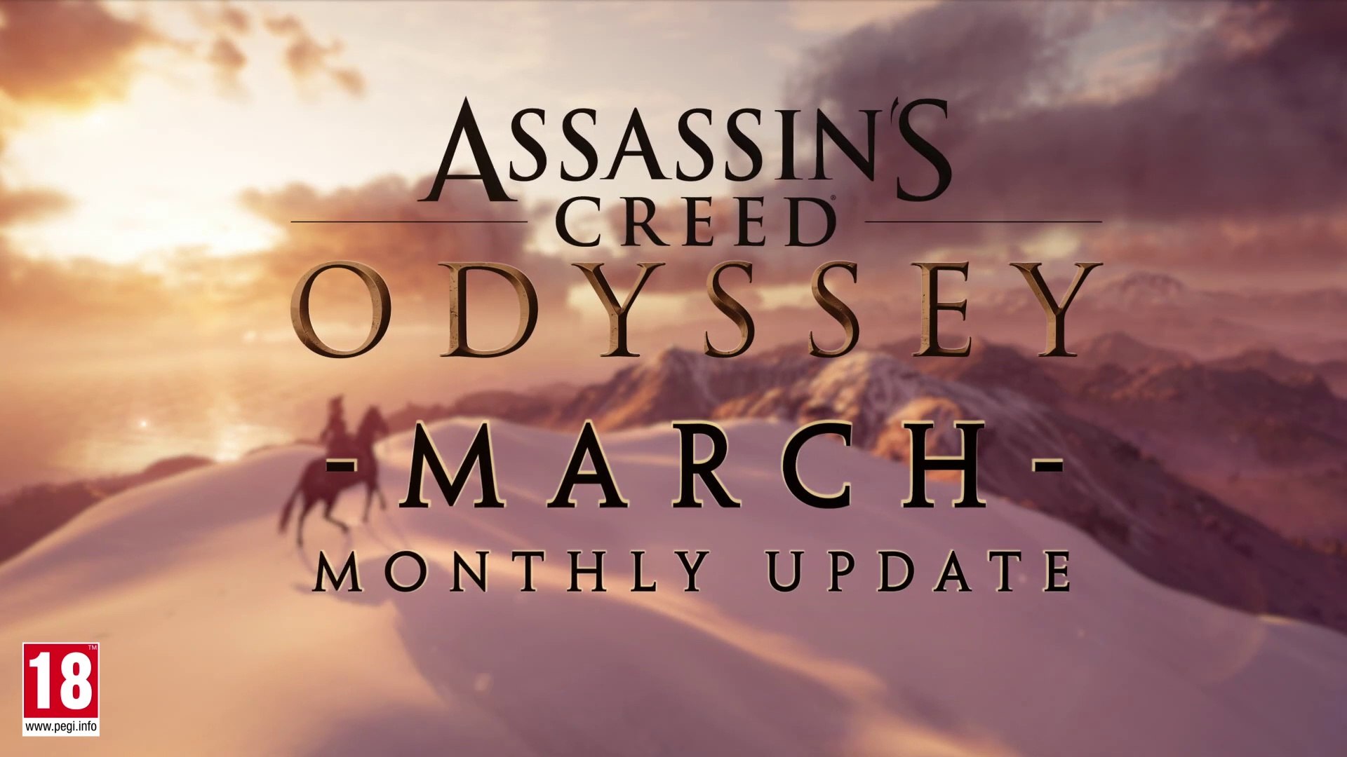 ⁣Assassin's Creed Odyssey - Mise à jour mensuel (mars 2019)