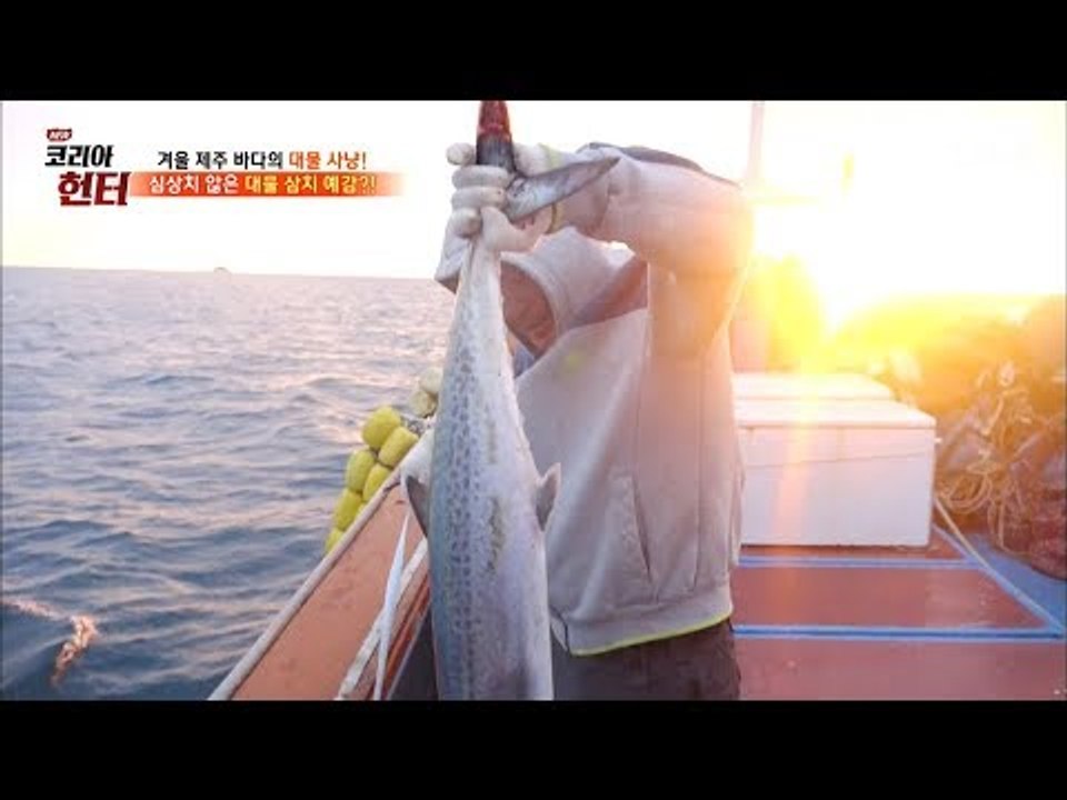 위험한 만큼 대물을 잡는 삼치 낚시! [뉴 코리아 헌터] 78회 20171127