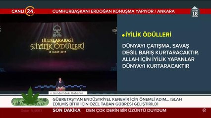 5. Uluslararası İyilik Ödülleri