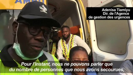 Immeuble effondré au Nigeria: 40 personnes secourues (urgences)