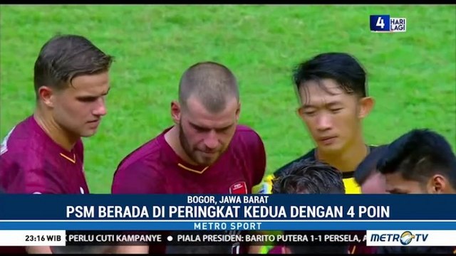PSM Makassar Pesta Gol ke Gawang Lao Toyota FC