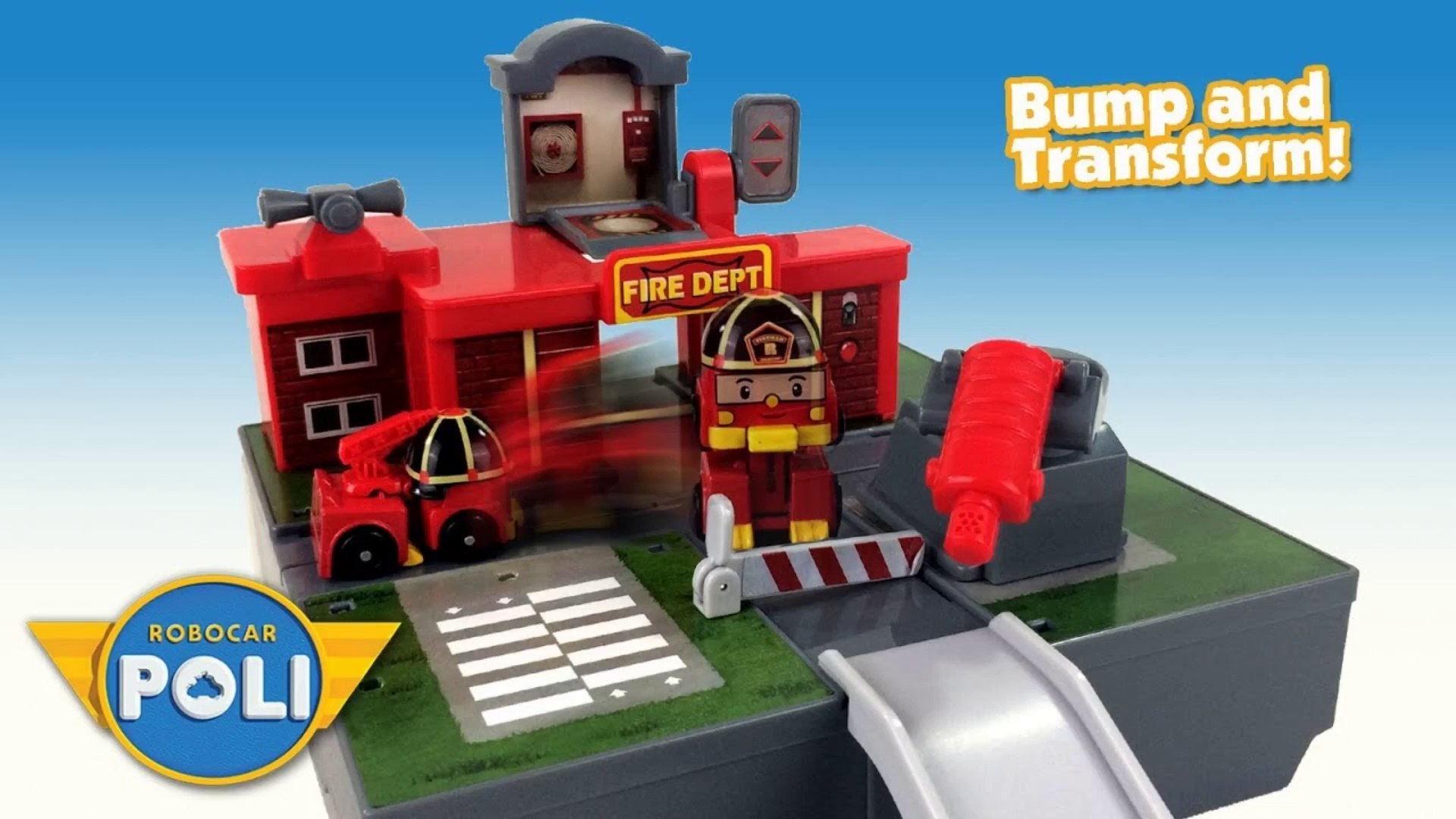 Robocar poli best sale fire truck