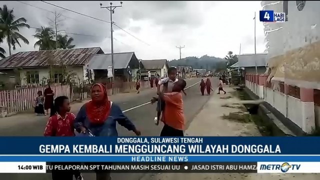 Donggala Kembali Gempa