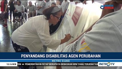 Jadi Agen Perubahan, 24 Penyandang Disabilitas Diterjunkan ke Desa