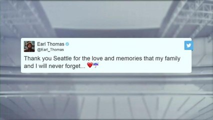 Earl Thomas thanks Seattle in Twitter farewell