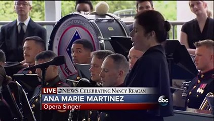Nancy Reagan Funeral "Ave Maria"