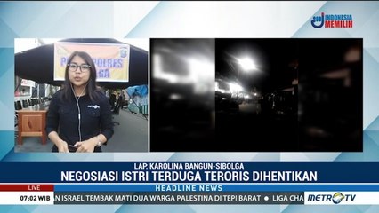 Negosiasi dengan Istri Terduga Teroris Dihentikan Sementara