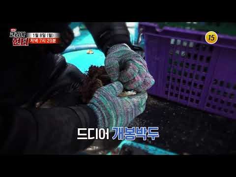 겨울 바다를 점령한 껍데기 대물을 찾아라!_코리아헌터 84회 예고