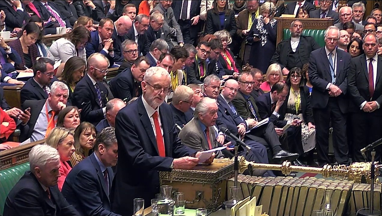 Corbyn: Extension of Article 50 is 'inevitable'