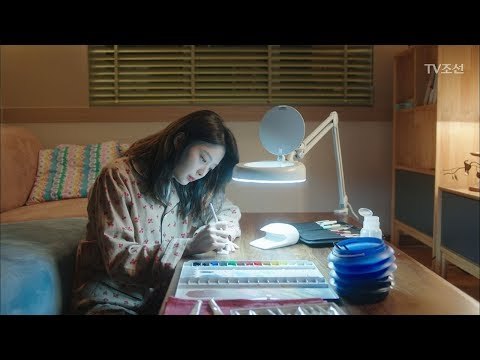 가면남을 위해 그림을 그려준 엄현경 (이현진 질투 폭발!) [너의 등짝에 스매싱 24회] 20180115