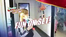 Get Your Cape On! Fun on Set with Super Fan Quinn | DC Super Hero Girls