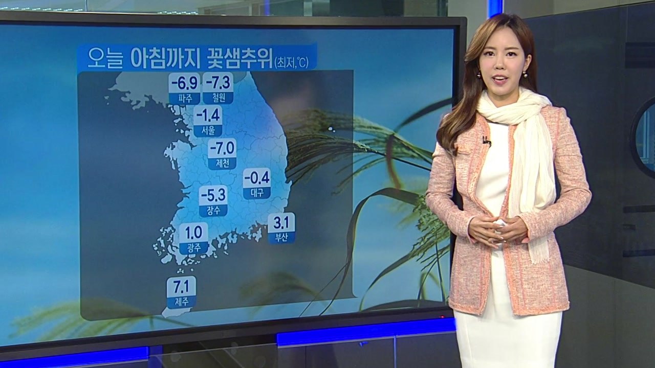 [날씨] 오늘 아침까지 꽃샘추위, 오후 중부 비·눈 / YTN