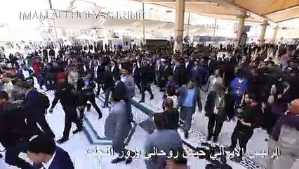 روحاني يزور النجف ويلتقي آية الله السيستاني