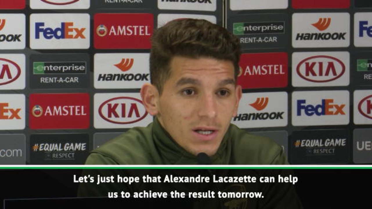 Torreira hopes Lacazette can lead Arsenal comeback against Rennes