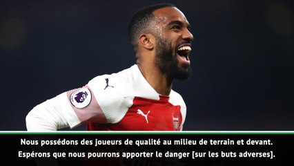 8es - Torreira : "Lacazette est important pour nous"