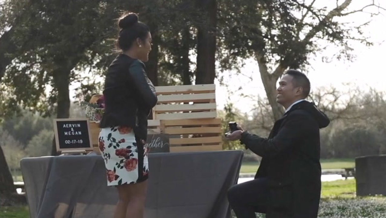 She Unknowingly Made Her Own Engagement Cake