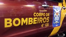 Bombeiros são mobilizados para resgatar pessoa presa em elevador