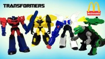 TRANSFORMERS Robots in Disguise Happy Meal Toys Complete McDonalds 2017 Optimus | Keiths Toy Box