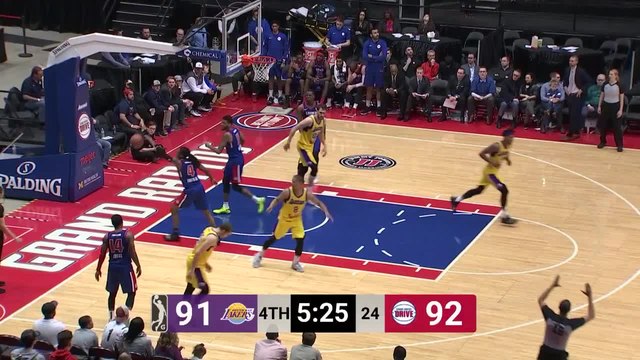 Travis Wear (19 points) Highlights vs. Grand Rapids Drive