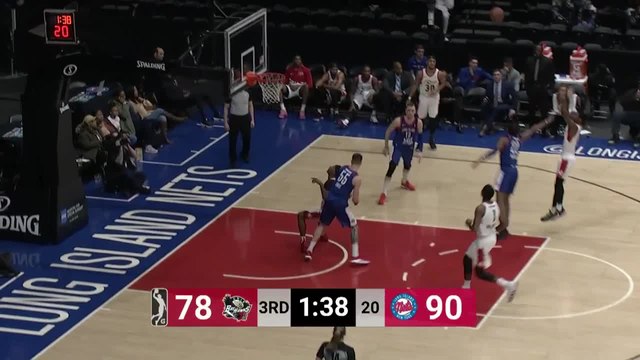 Craig Sword with 5 Steals vs. Long Island Nets