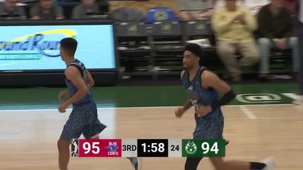 Christian Wood attacks the rim!