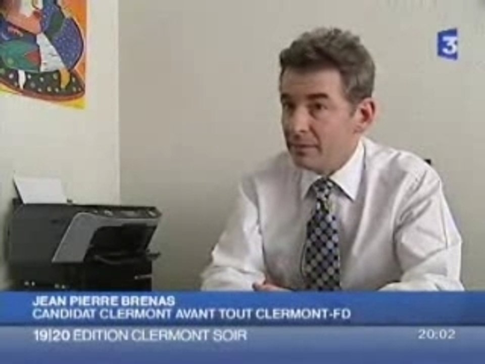 Zohra El Afghani suppléante de Jean Pierre Brenas sur FR3