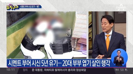 시멘트 부어 5년 유기…20대 부부의 엽기 살인