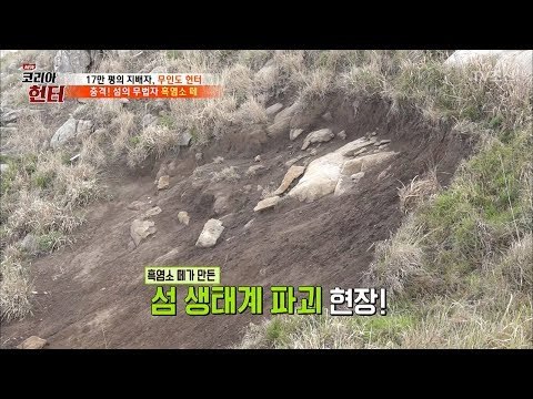 산을 민둥산으로 만들어버리는 악질 ‘흑염소’ [뉴 코리아 헌터] 101회 20180507