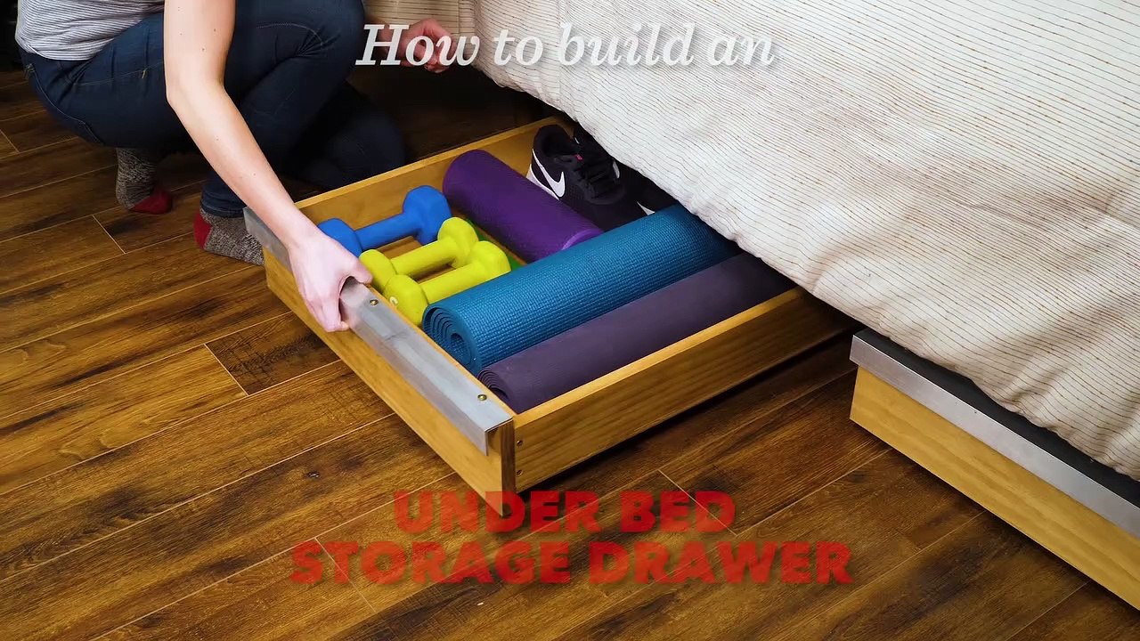 How to make an under bed stoarge drawer