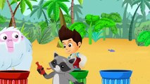 Paw Patrol - Retour à l'école ÉCHOUE pour les enfants & Roues d'un bus de la chanson et comptines!