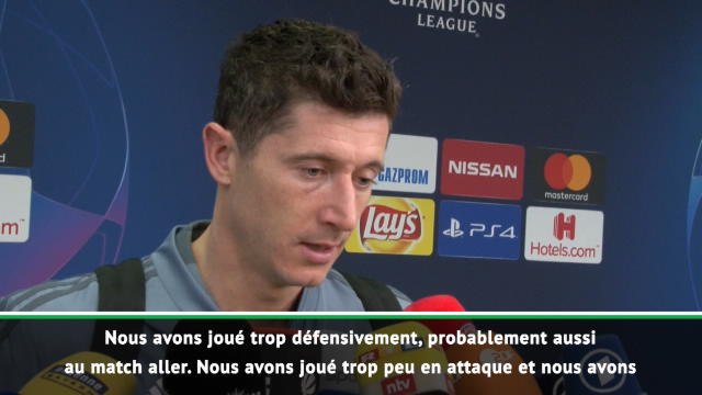 8es - Lewandowski : Nous avons joué trop défensivement