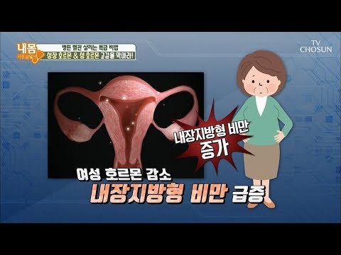 여성 호르몬 감소... 내장지방형 비만까지?! [내 몸 사용설명서] 215회 20180818