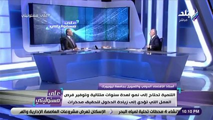 خبير بنوك أمريكية: الشباب المصري بيشرب شيشة والسوريين شغالين بيعملوا فلوس (فيديو)