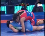 PWL 3 Day 7_ Maroi Meizian Vs Vinesh Phogat Pro Wrestling League at season 3